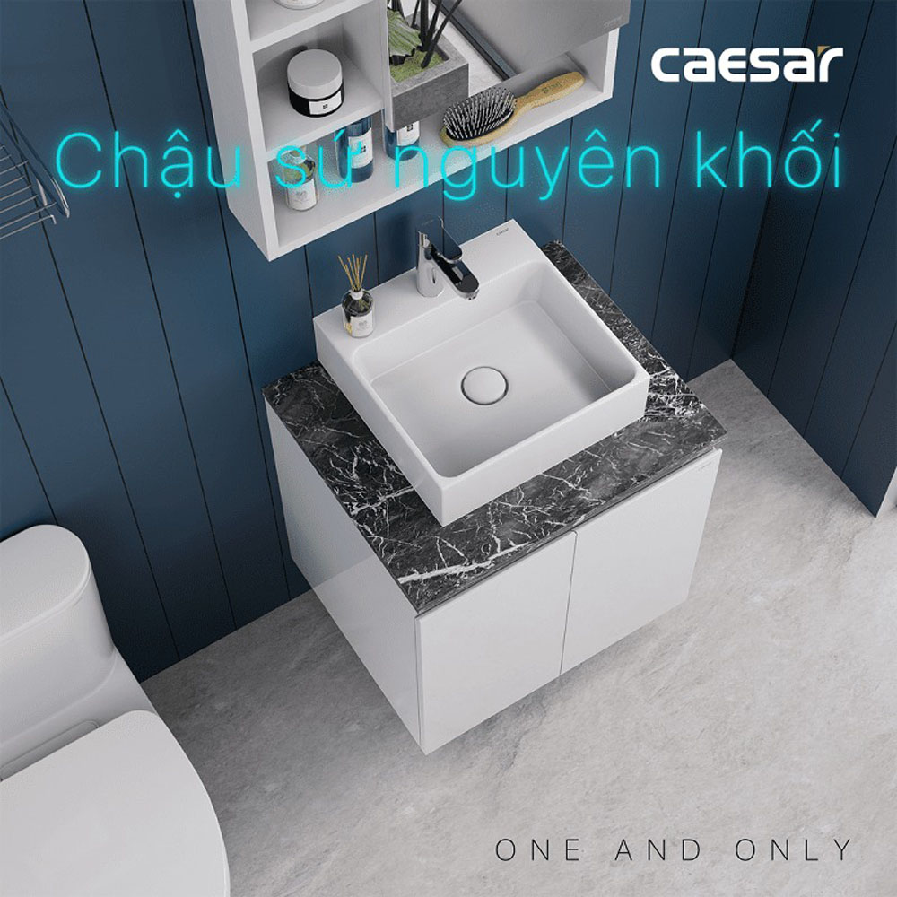 Bộ tủ chậu cabinet treo Caesar LF5257+EH46001AV