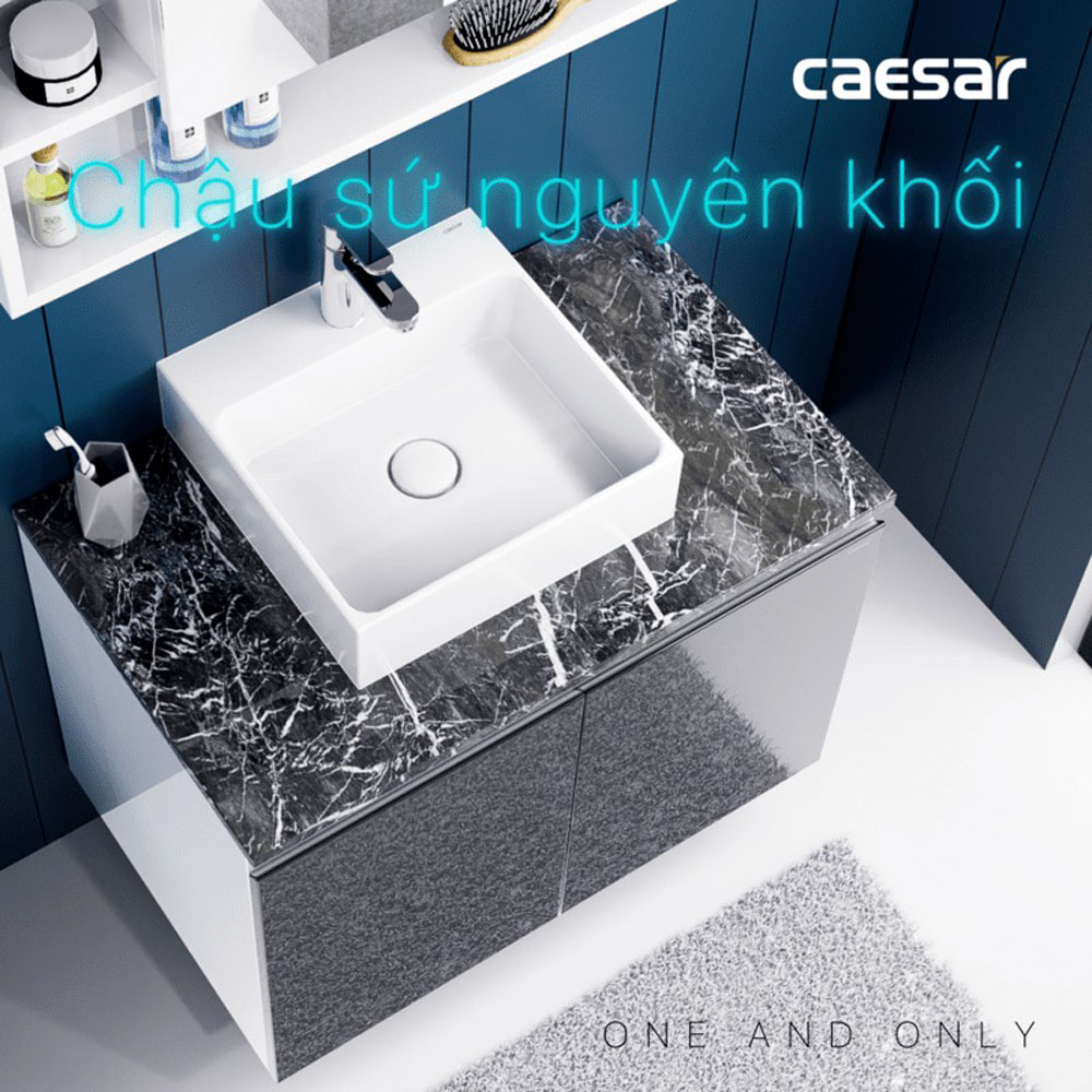 Bộ tủ chậu cabinet treo Caesar LF5257+EH48001ADV