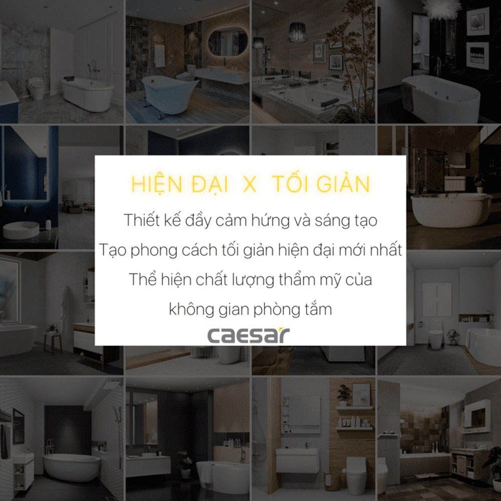 Bộ tủ chậu cabinet treo Caesar LF5259+EH46001AWV