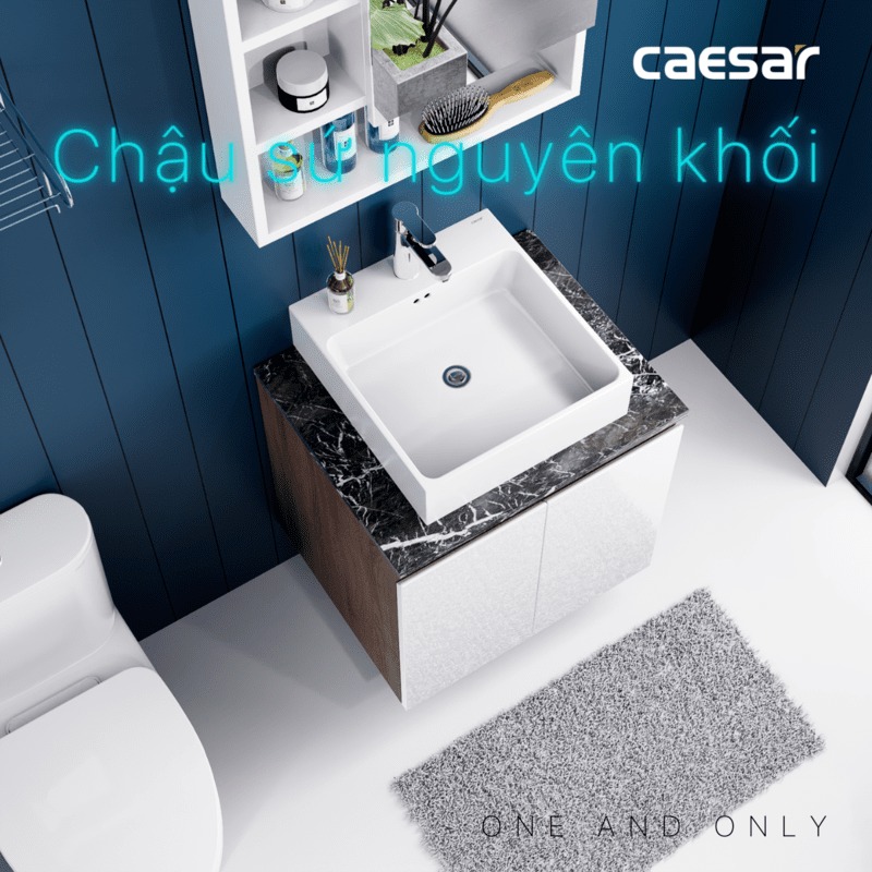 Bộ tủ chậu cabinet Caesar LF5261+EH46001AWV