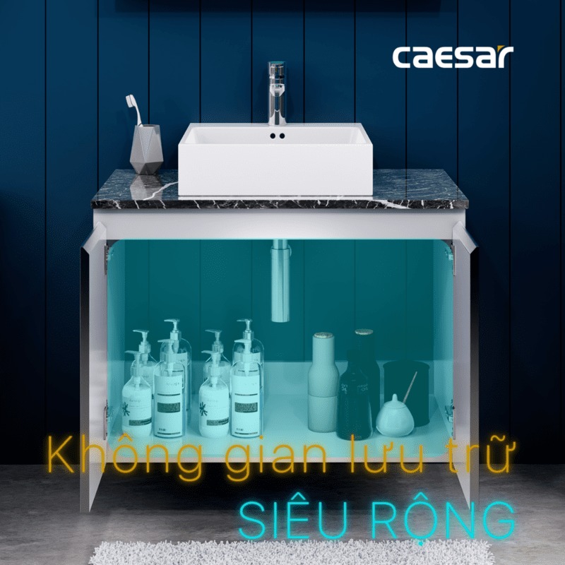 Bộ tủ chậu cabinet Caesar LF5261+EH48001ADV