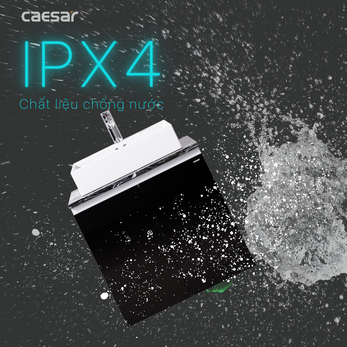 Bộ tủ chậu cabinet Caesar LF5263+EH46001ADV