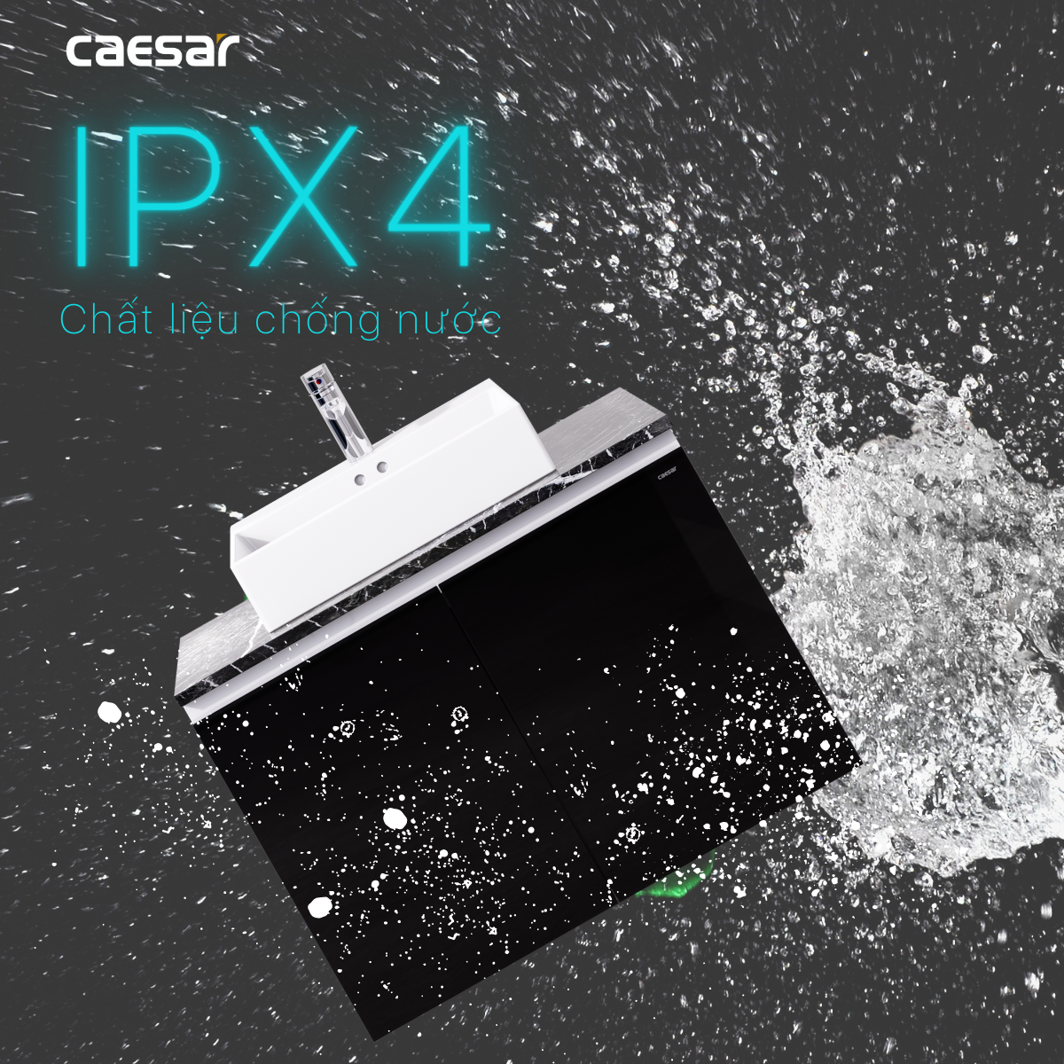 Bộ tủ chậu cabinet Caesar LF5263+EH48001ADV