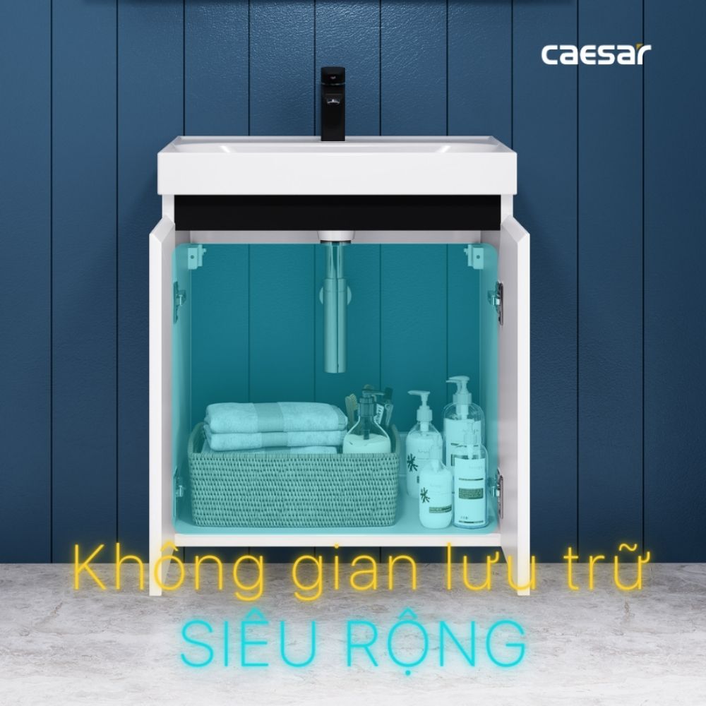 Bộ tủ chậu cabinet treo Caesar LF5356+EH15356AV