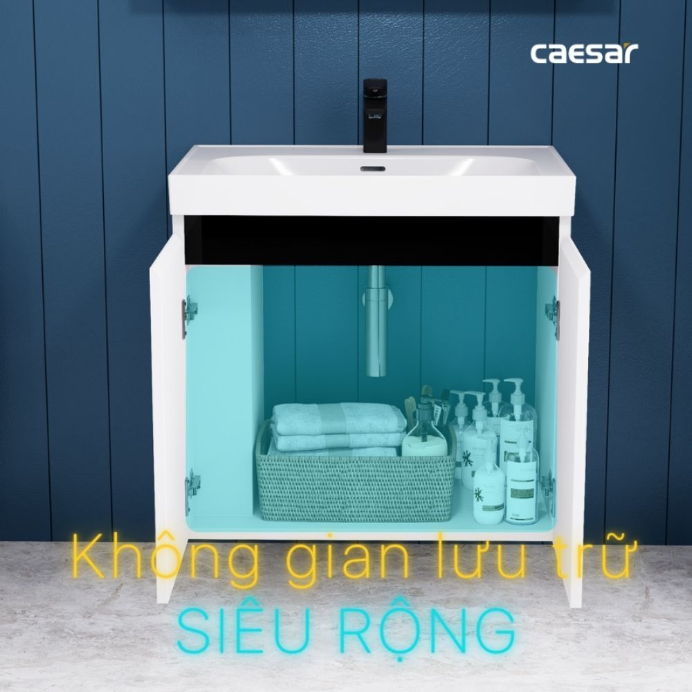 Bộ tủ chậu cabinet treo Caesar LF5357+EH15357CLV