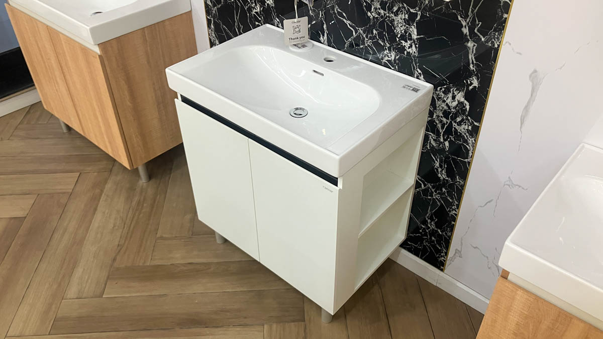 Bộ tủ lavabo Caesar LF5357+EH15357CRV