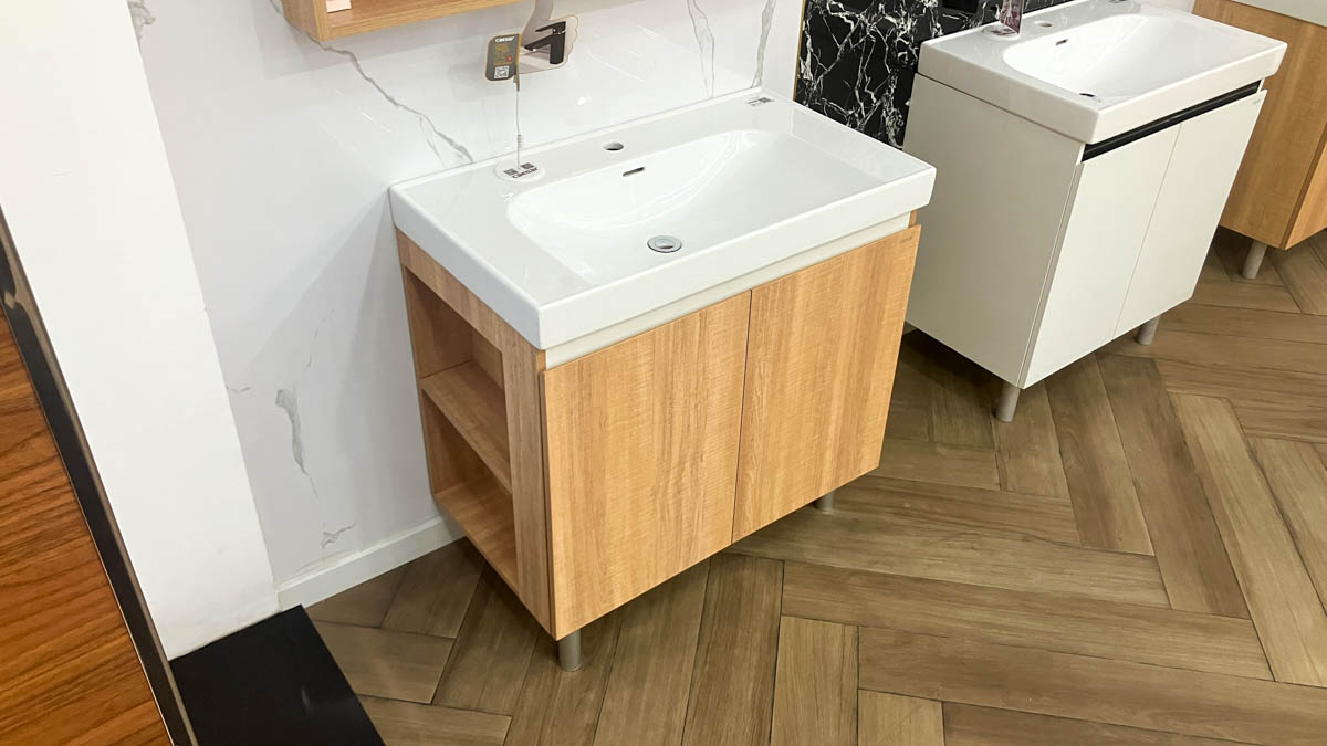Bộ tủ lavabo Caesar LF5358+EH15358CLW7V