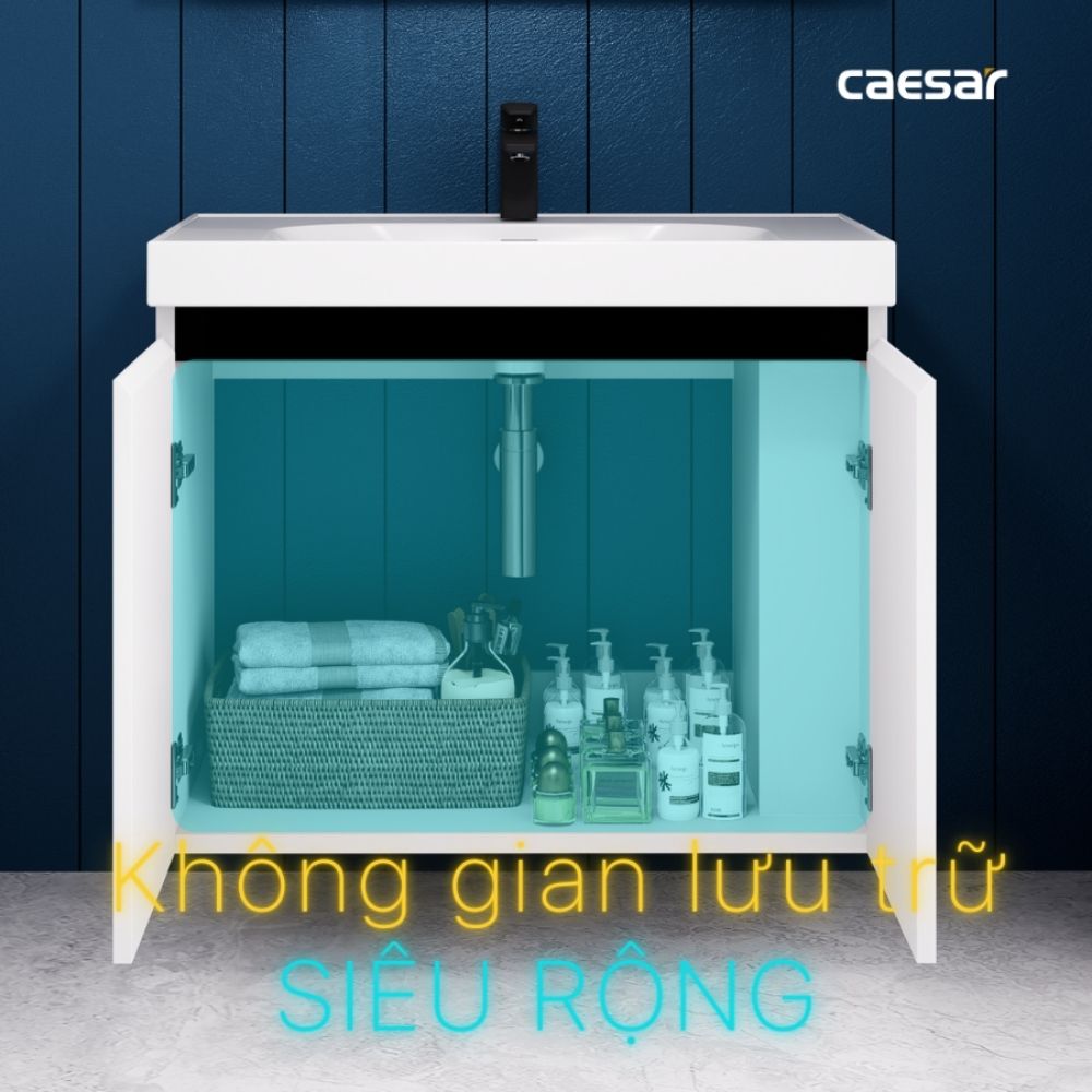 Bộ tủ chậu cabinet treo Caesar LF5358+EH15358CRV