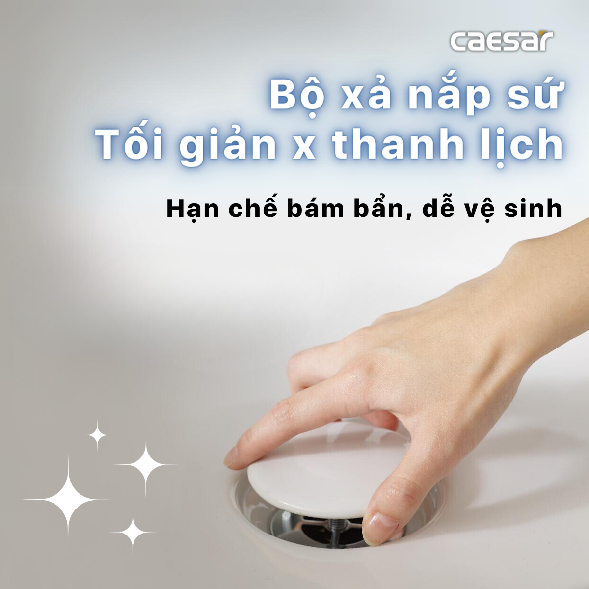Tủ lavabo liền bàn Caesar LF5380+EH05380AV