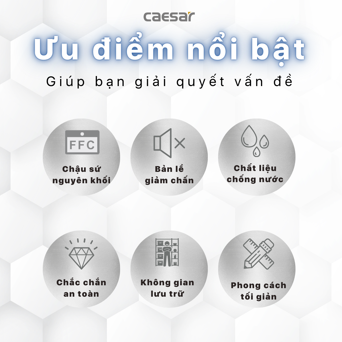 Bộ tủ chậu cabinet Caesar LF5380+EH05380DWV