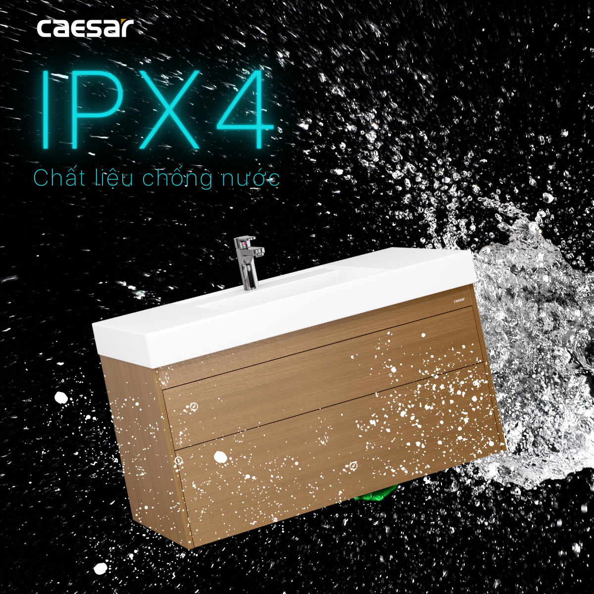 Bộ tủ chậu cabinet Caesar LF5386+EH05386DWV