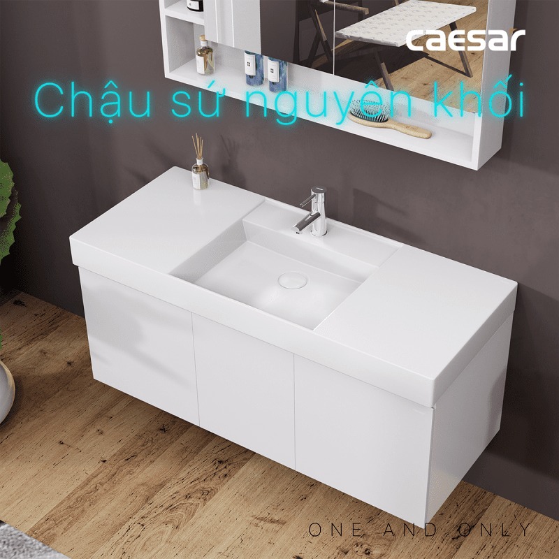 Tủ lavabo liền bàn Caesar LF5388+EH05388AV