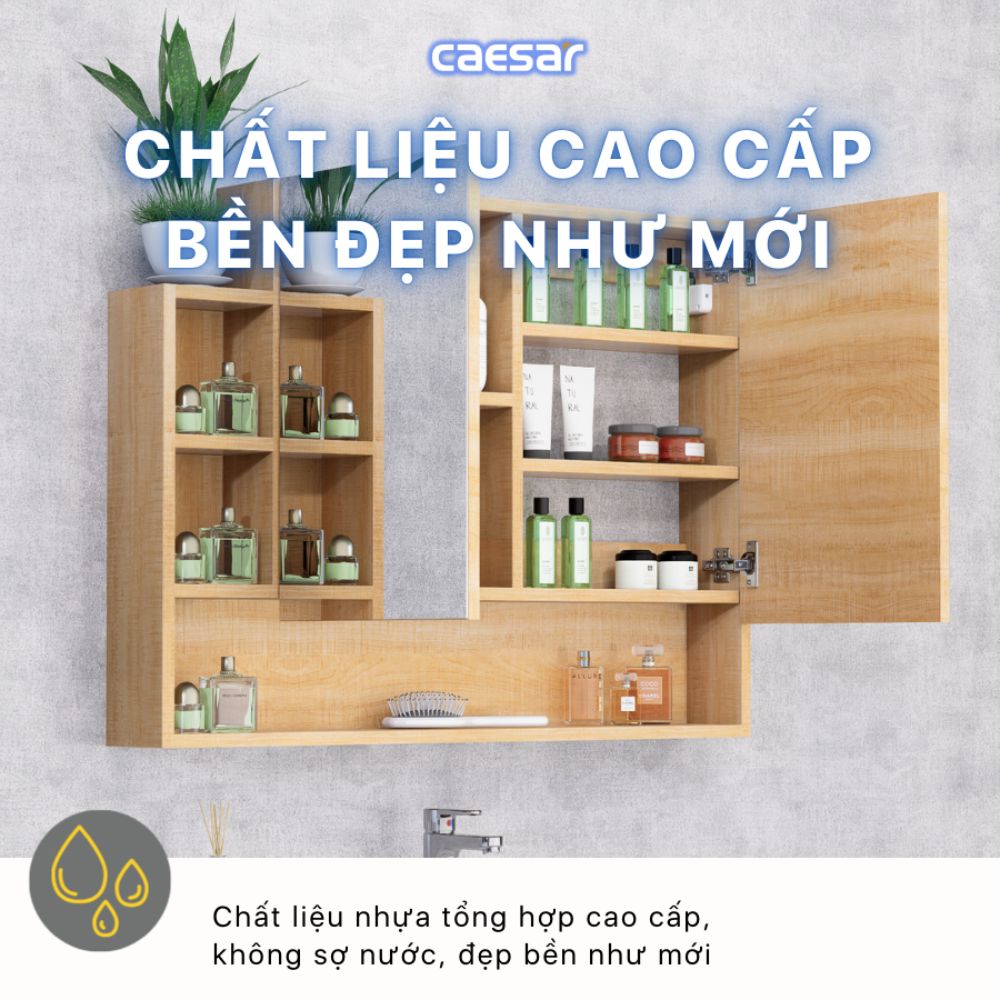 Tủ gương Caesar EM01100W7V