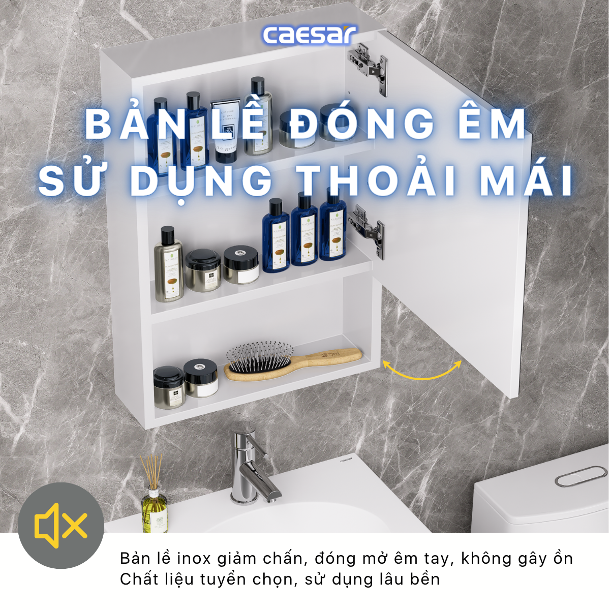 Tủ gương Caesar EM0145V
