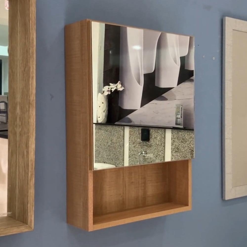 Tủ gương treo phòng tắm Caesar EM0145W