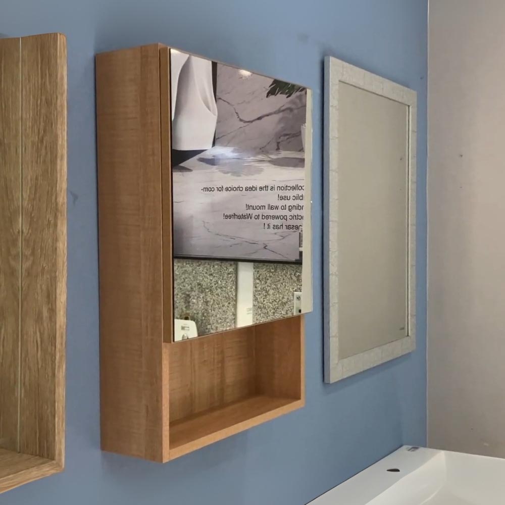 Tủ gương treo phòng tắm Caesar EM0145W