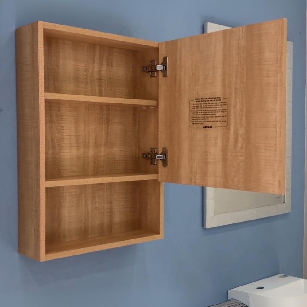 Tủ gương treo phòng tắm Caesar EM0145W