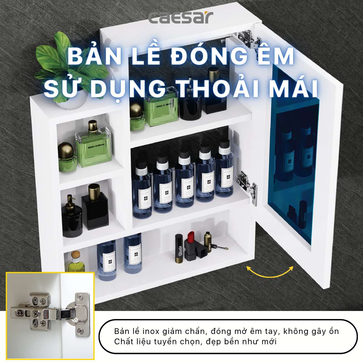 Tủ gương Caesar EM0160V