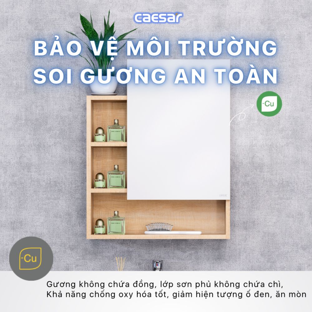 Tủ gương Caesar EM0160W7V