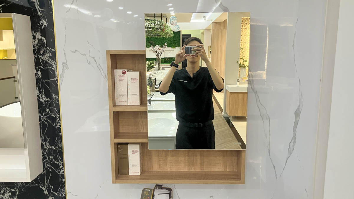 Tủ gương Caesar EM0160W7V