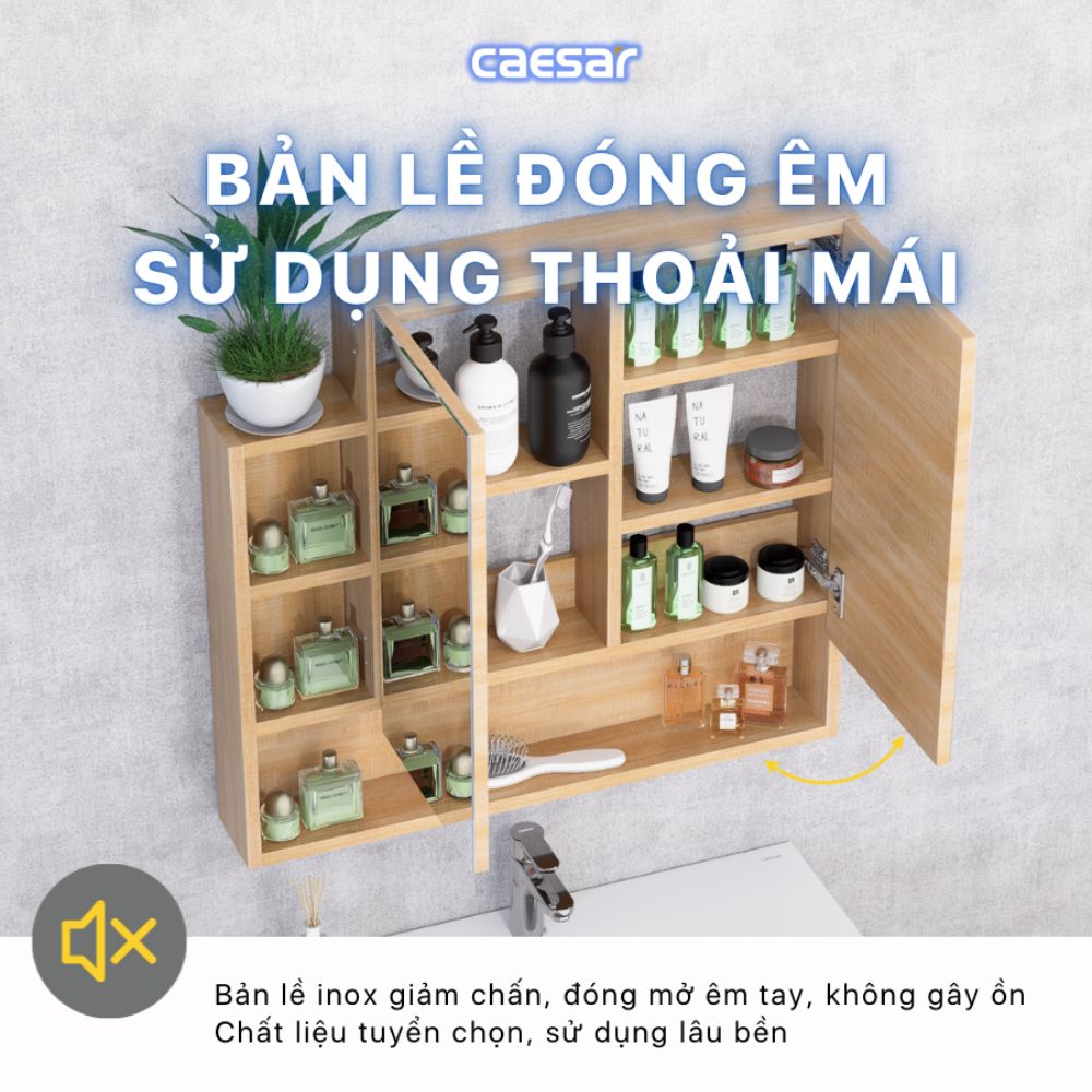 Tủ gương Caesar EM0180W7V