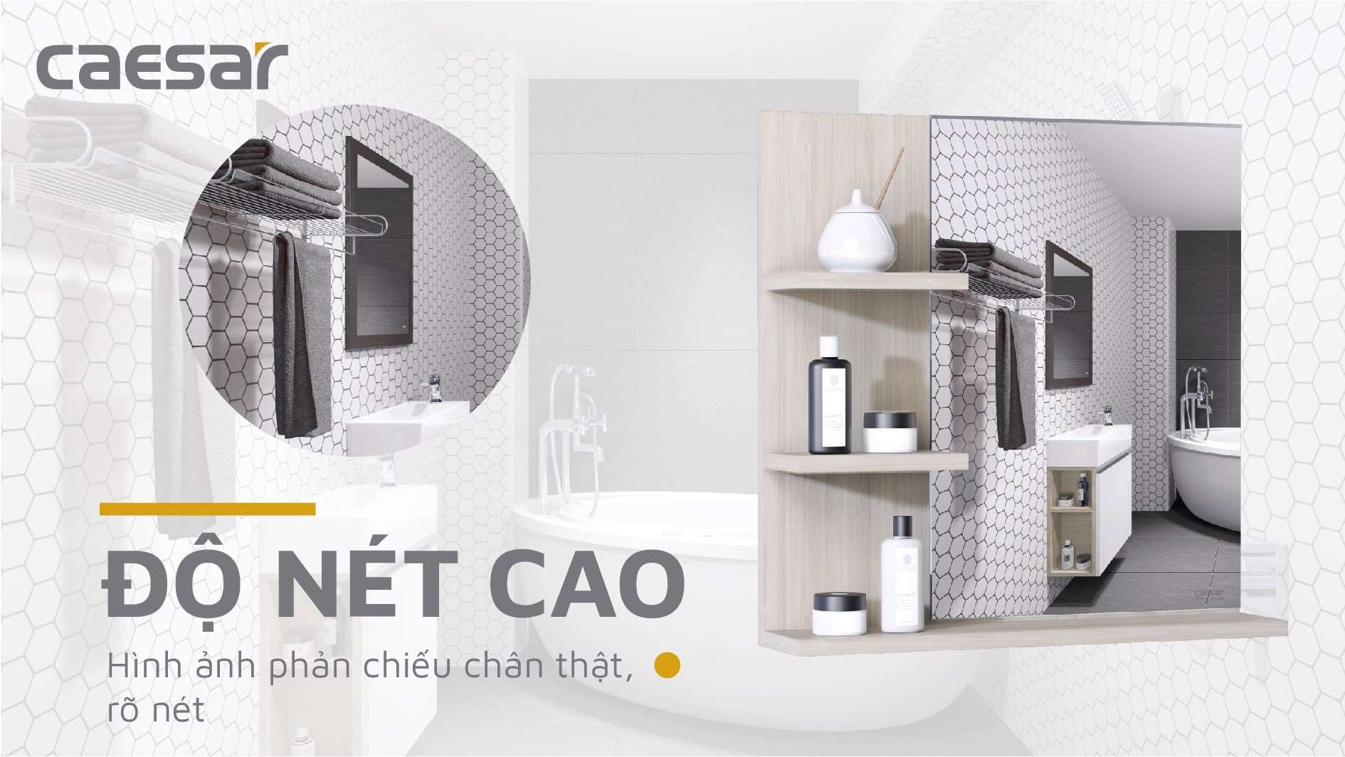 Kệ gương Caesar M941