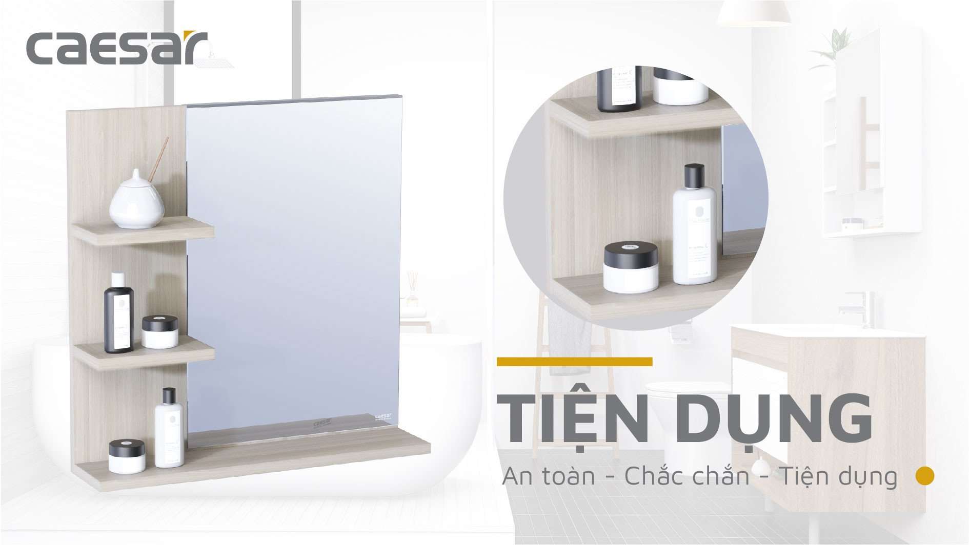Kệ gương Caesar M941