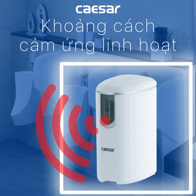 Van xả cảm ứng bồn tiểu nam Caesar A652DC-PW (A652DCPW)