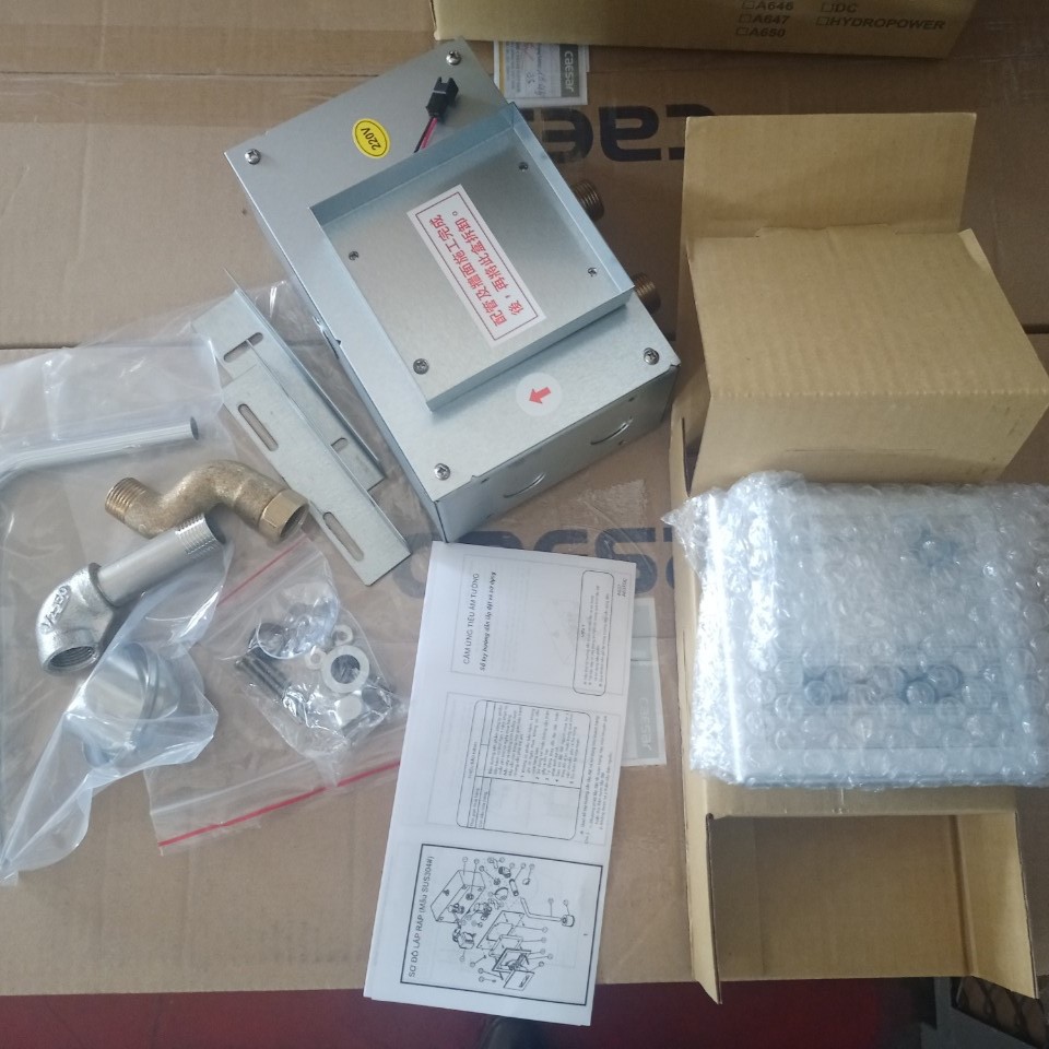 Van xả cảm ứng bồn tiểu nam Caesar A637