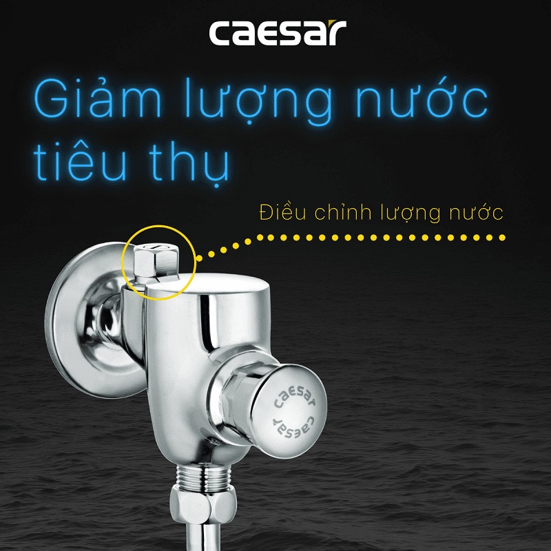 Van xả cơ bồn tiểu nam Caesar BF412G