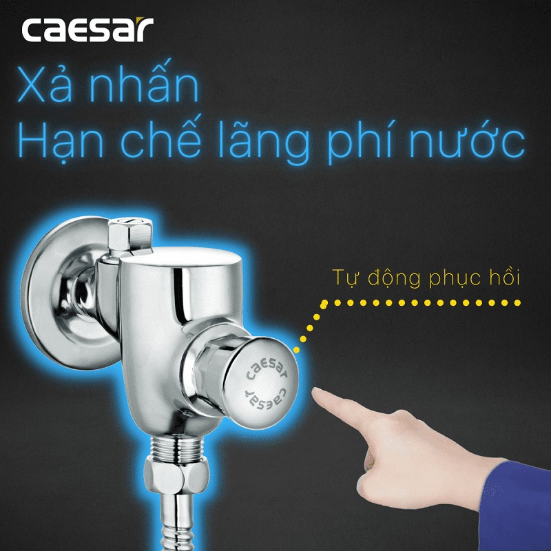 Van xả cơ bồn tiểu nam Caesar BF412G
