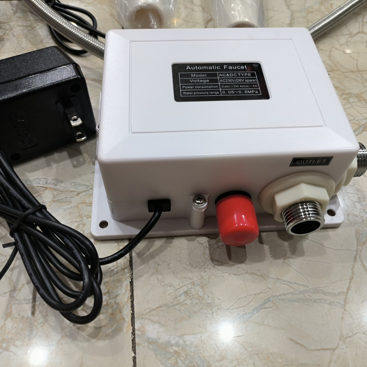 Vòi chậu lavabo cảm ứng nước lạnh Caesar A911