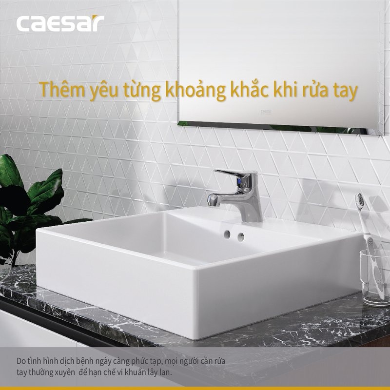 Vòi chậu lavabo lạnh Caesar B111C
