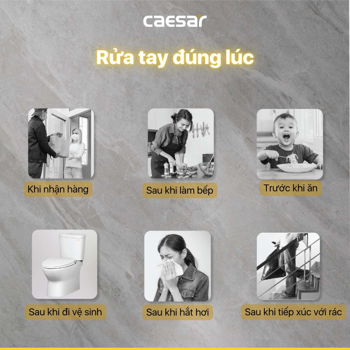Vòi chậu lavabo nóng lạnh Caesar B170CU