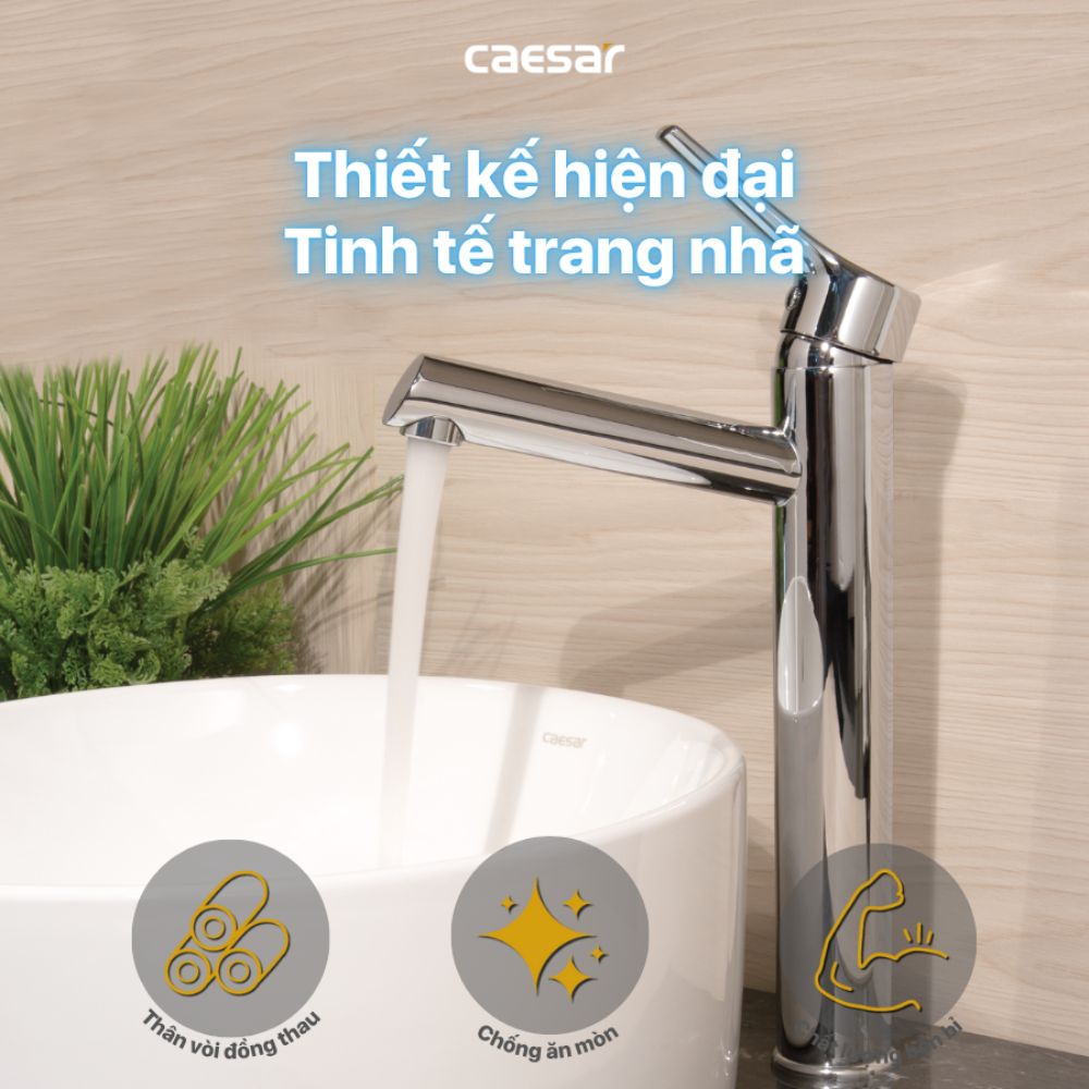Vòi chậu lavabo lạnh Caesar B191C