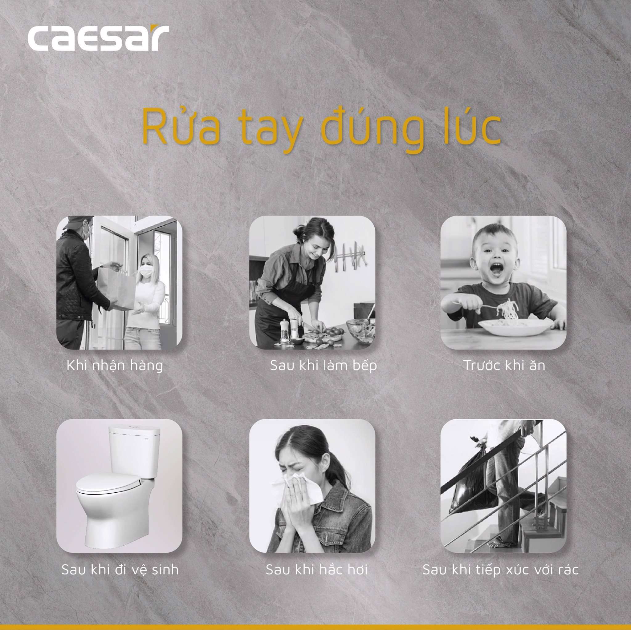 Vòi chậu lavabo nóng lạnh Caesar B200CU