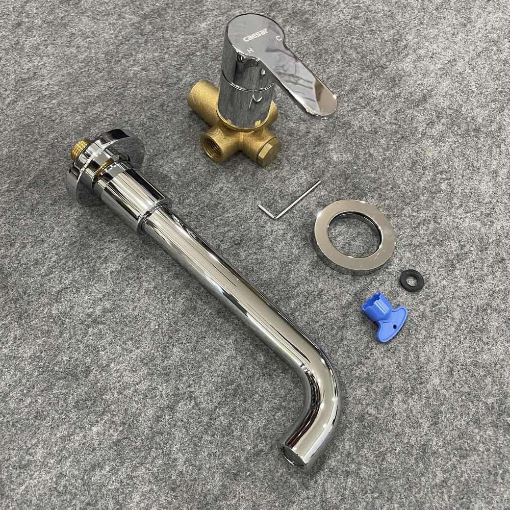 Vòi lavabo nóng lạnh âm tường Caesar B308C