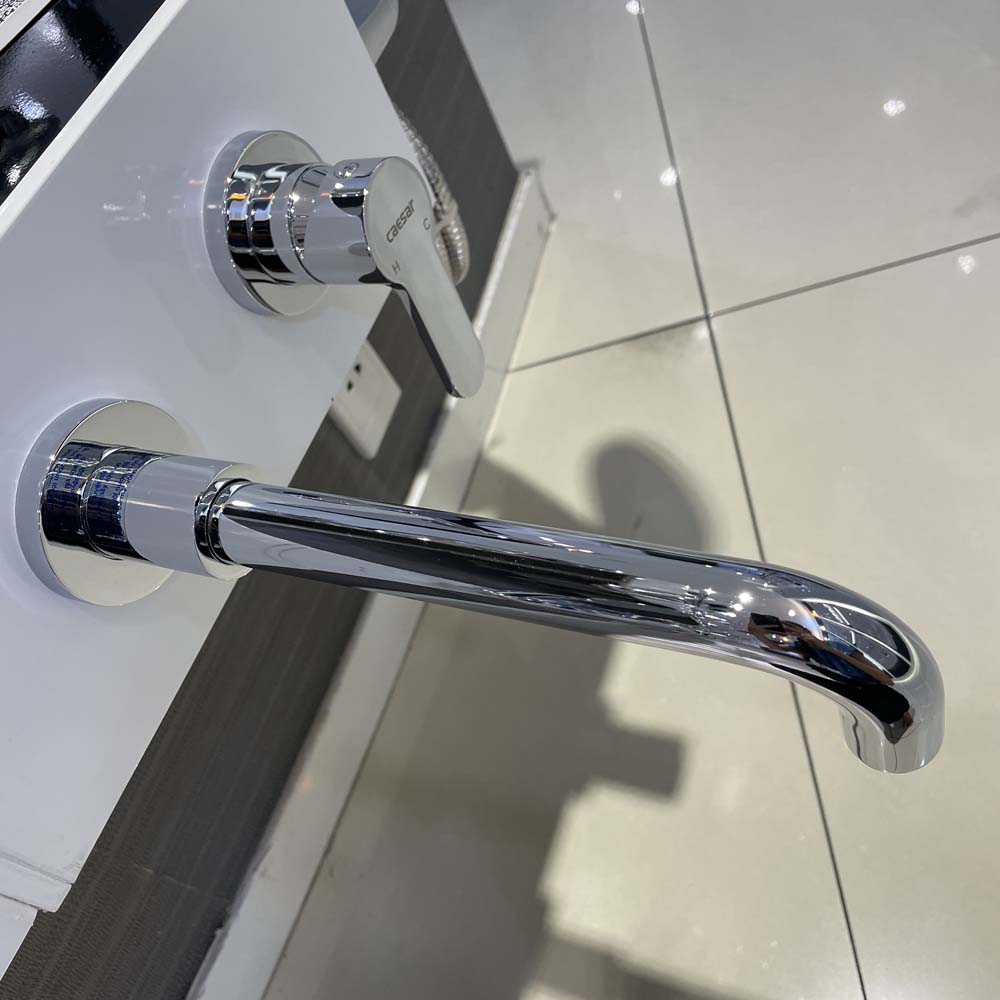 Vòi lavabo nóng lạnh âm tường Caesar B308C