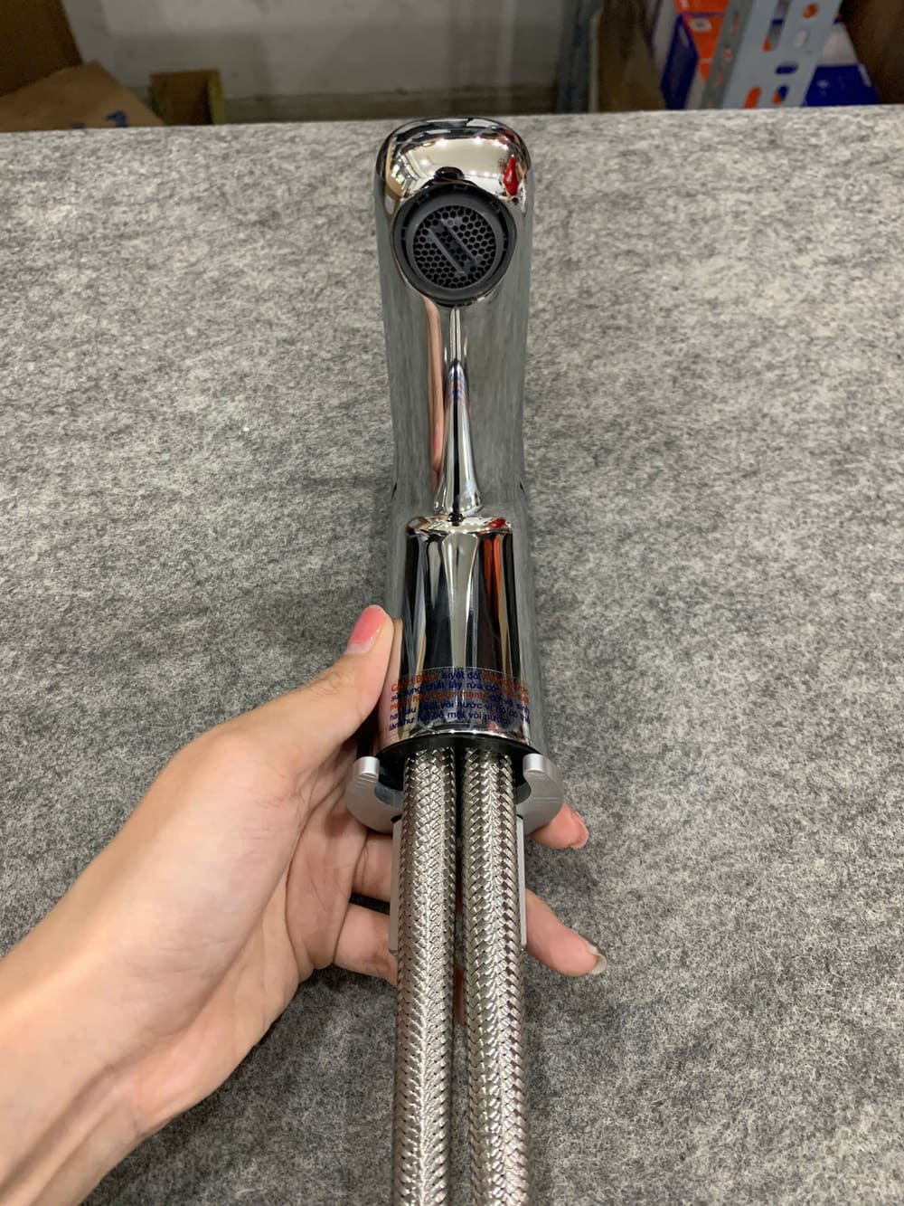 Vòi chậu lavabo nóng lạnh Caesar B380CU