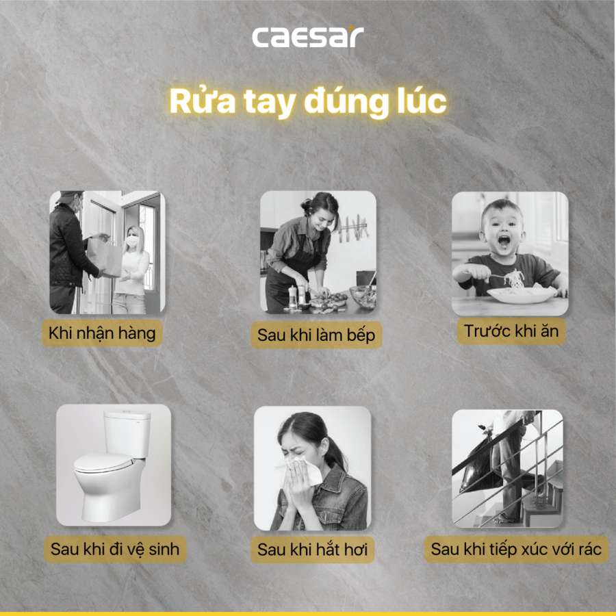 Vòi chậu lavabo nóng lạnh Caesar B550CU