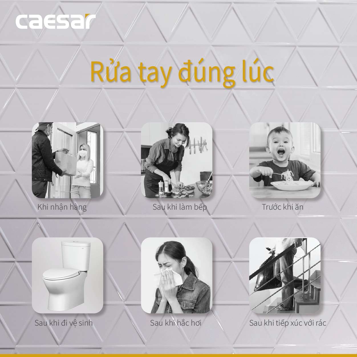 Vòi chậu lavabo nóng lạnh Caesar BT571CU