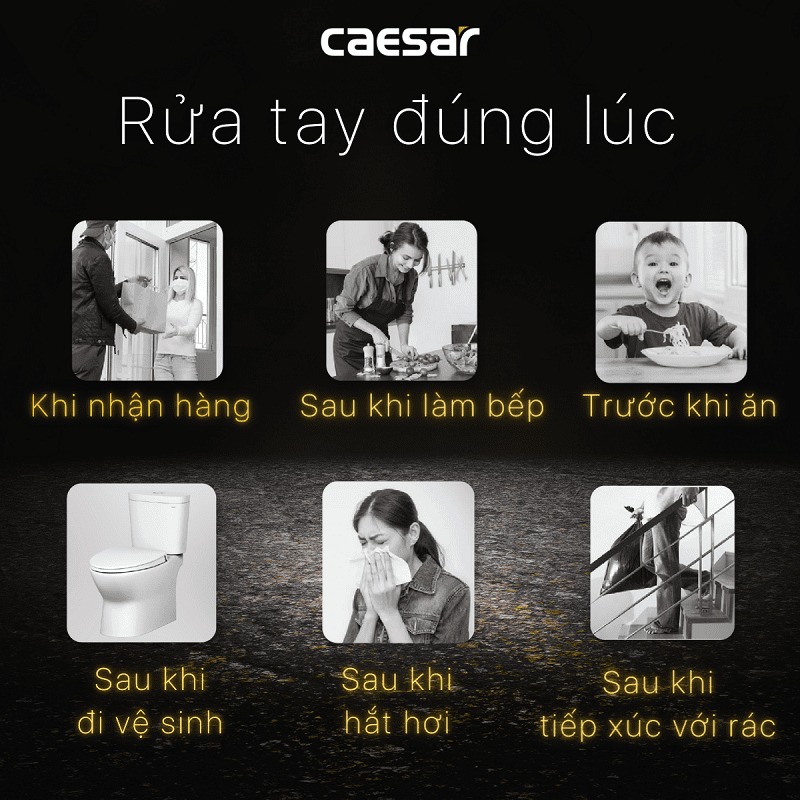 Vòi nước lạnh gắn tường Caesar W035