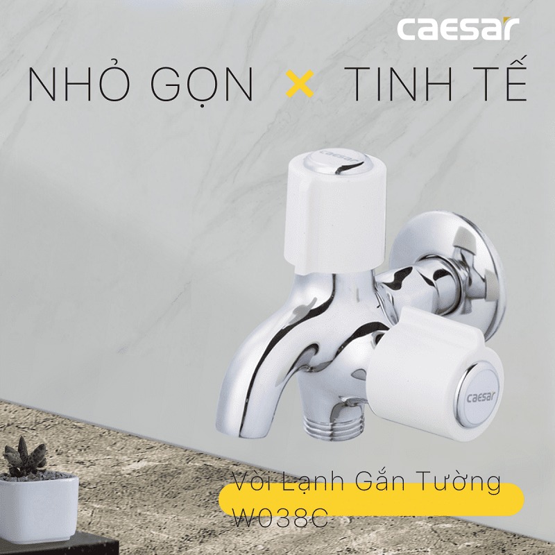 Vòi nước lạnh Caesar W038C