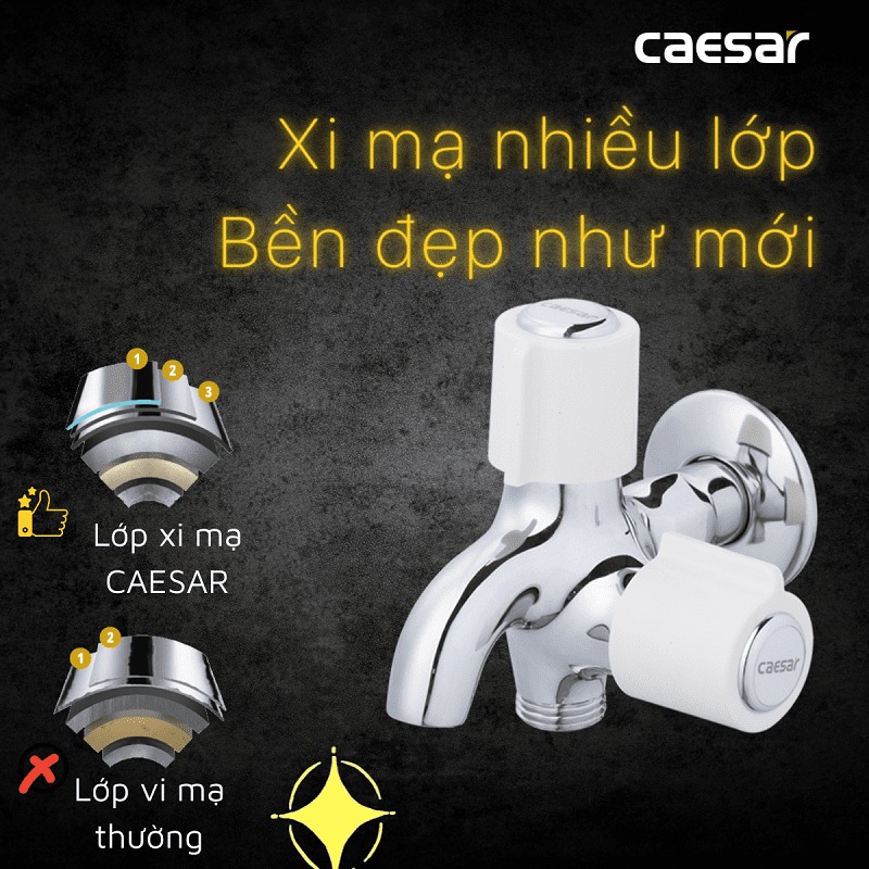 Vòi nước lạnh Caesar W038C