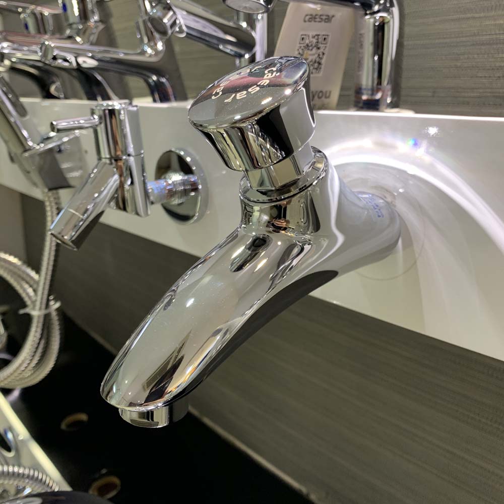 Vòi nước lạnh gắn tường Caesar W054C