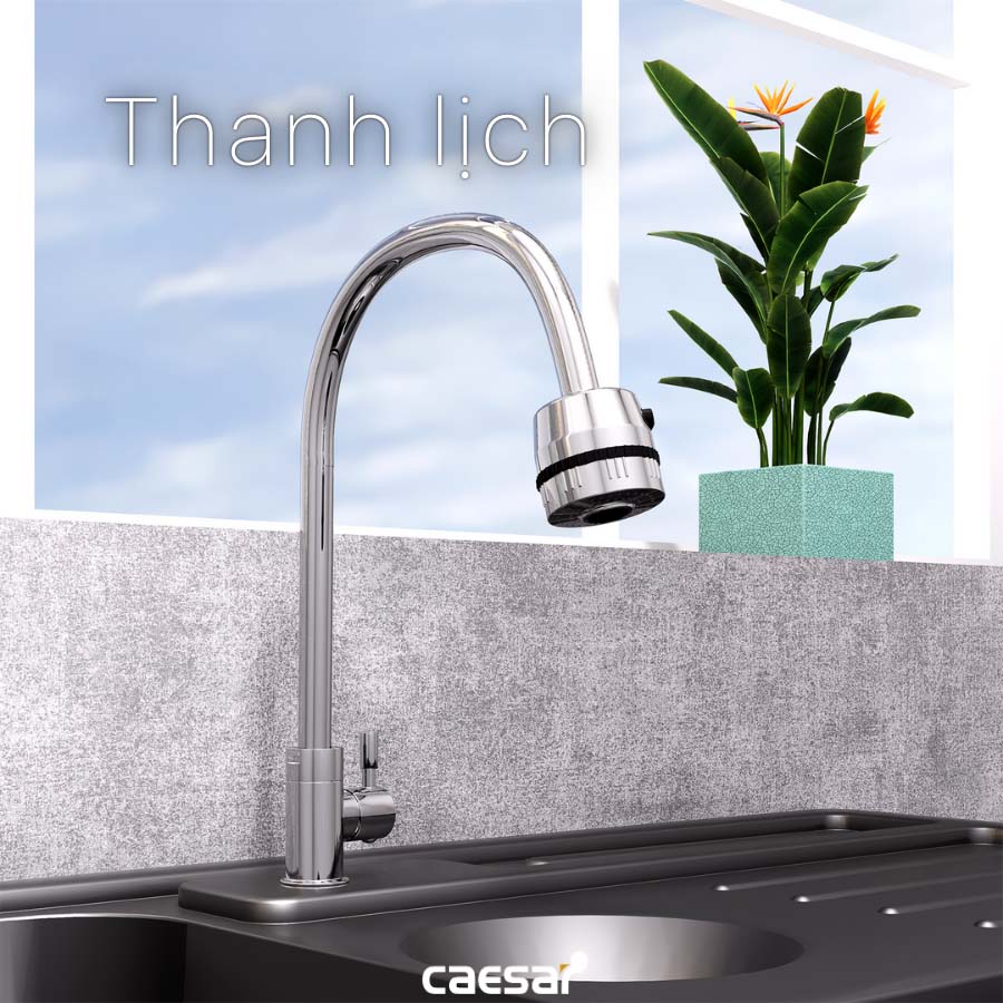 Vòi bếp lạnh Caesar K035CV