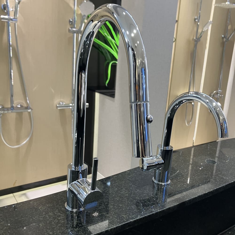 Vòi bếp dây rút lạnh Caesar K079C