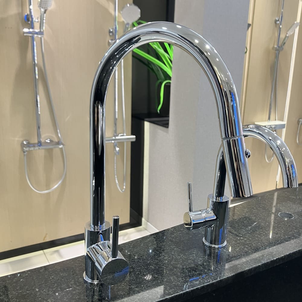 Vòi bếp dây rút lạnh Caesar K079C