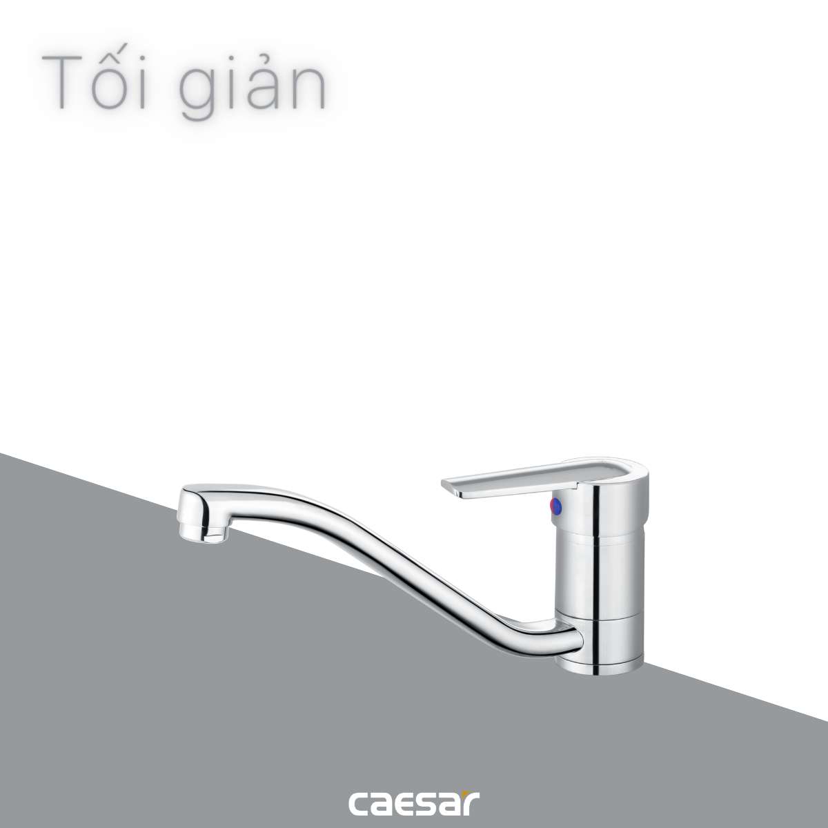 Vòi bếp nóng lạnh Caesar K375C