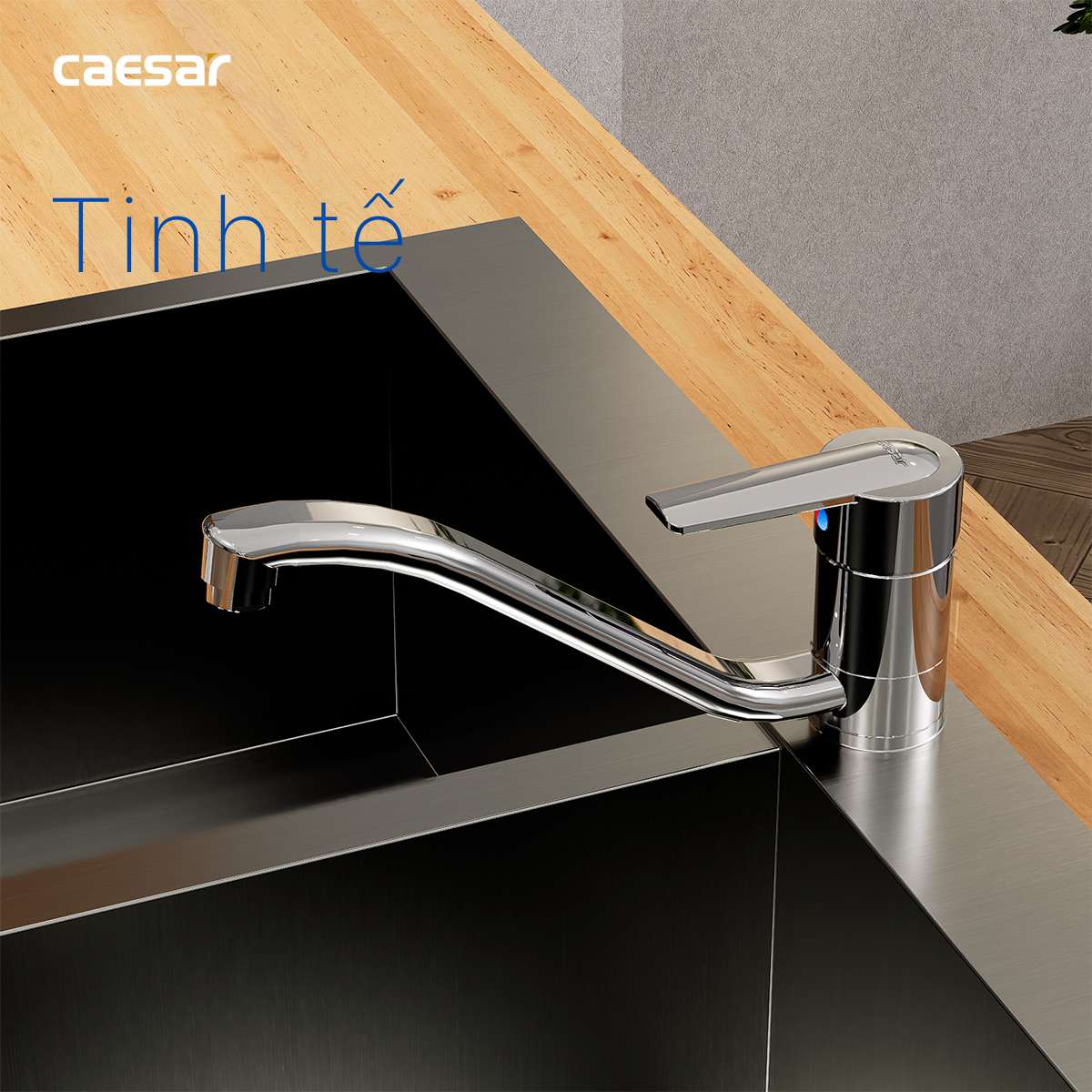Vòi bếp nóng lạnh Caesar K375C